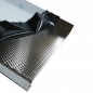 Preview: Edelstahl 1.0 mm Abdeckung 5wl für eine Küchenarbeitsplatte bis 2500mm Länge