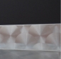 Preview: Edelstahl 0,8mm Abdeckung D50 rundgeschliffen für eine Küchenarbeitsplatte  1401mm bis 2500mm Länge